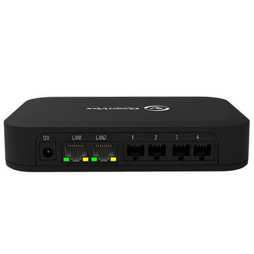 Аналоговый 4 FXO-VoIP шлюз OpenVox iAG400-O