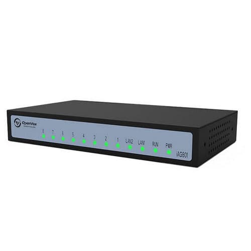 Аналоговый 8 FXS-VoIP шлюз OpenVox iAG801-S