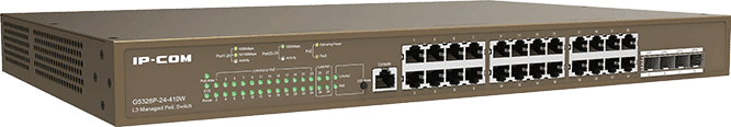 Switch IP COM G5328P-24-410W L3 Managed PoE