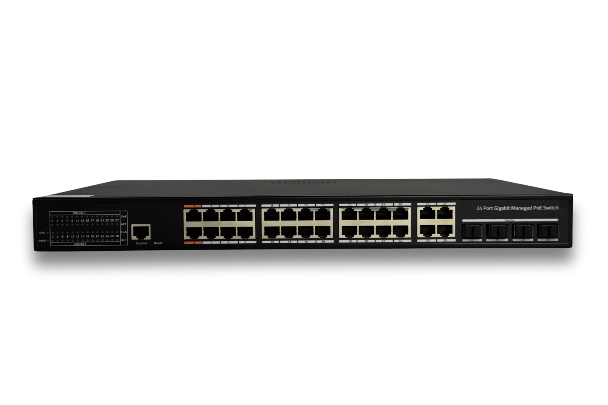 Switch ELT - 724P/4G-4SFP-300W Layer 2 Managed