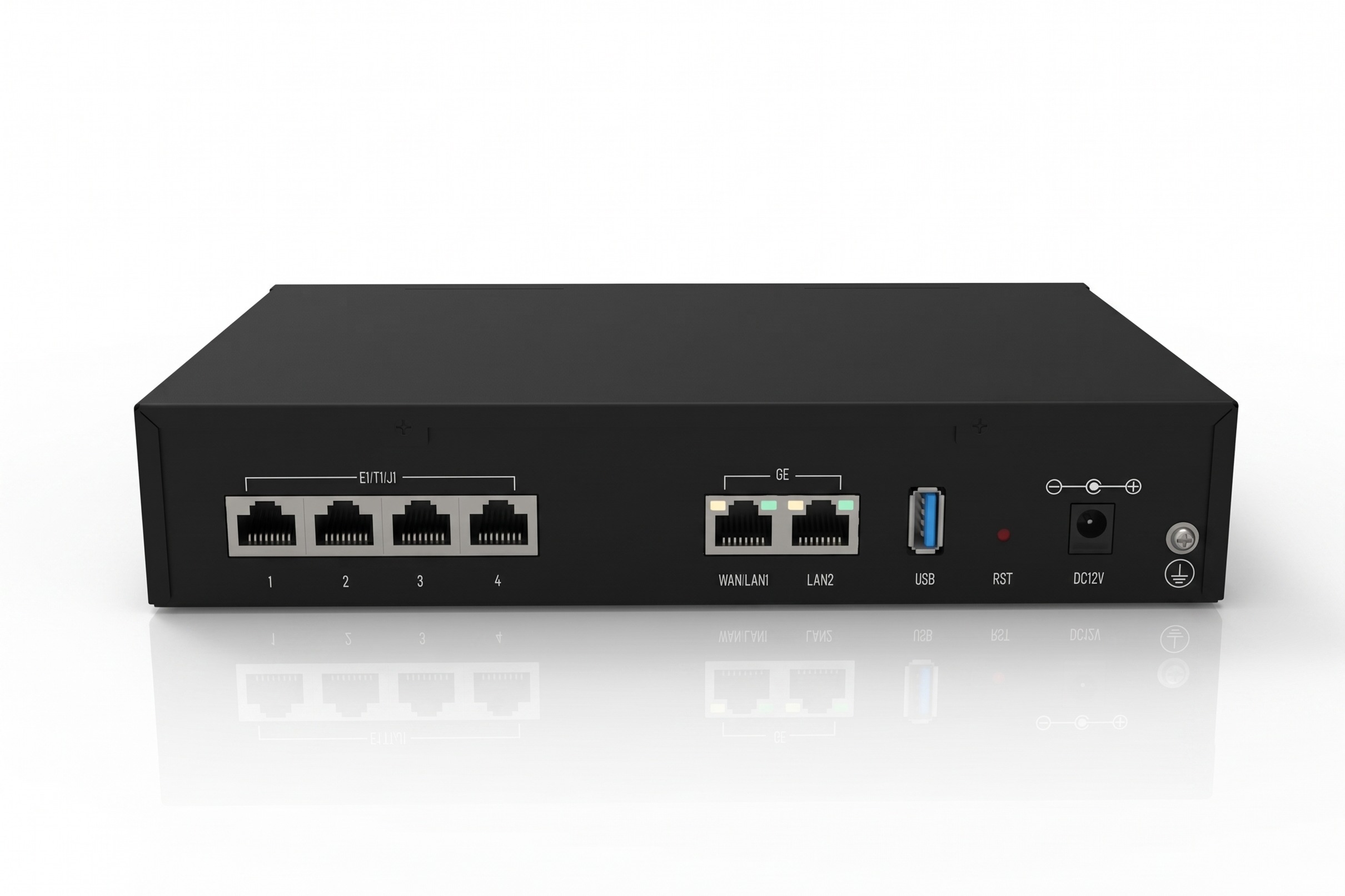 Цифровой 4 портовый E1/T1/PRI VOIP шлюз OpenVox DGW-L304